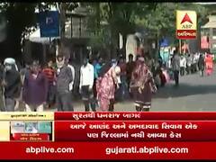 સુરત: ટેક્સટાઈલ માર્કેટમાં કામદારો માટે ભોજનની વ્યવસ્થા, જુઓ વીડિયો