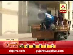 અમદાવાદમાં માઉન્ટેડ ફોગિંગ મશીનથી સેનેટાઇઝેશન, જુઓ વીડિયો