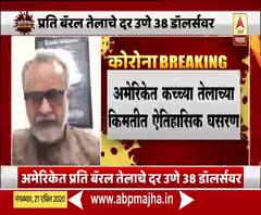 Coronavirus | कच्च्या तेलाच्या किंमतीत ऐतिहासिक घरसण; अर्थतज्ञ गिरीश कुबेर यांच्याशी बातचीत