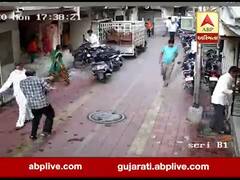 સુરતઃ પોલીસનું ડ્રોન જોઇને ભાગવા લાગ્યા લોકો, જુઓ વીડિયો