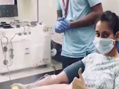 કોરોના સામે જંગ જીતનાર સુમિતિ સિંહે પ્લાઝમા થેરાપી માટે કર્યું બ્લડ ડોનેશન, જુઓ વીડિયો