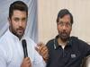 Chirag Paswan turns reporter for ABP News, ask ques to Ram Vilas Paswan