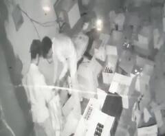 Coronavirus | CCTV | नागपुरात घसा ओला करण्यासाठी दारुच्या दुकानात चोरी