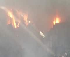 Akola MIDCमधील ऑईल मिलला भीषण आग; अग्निशमन दलाच्या 16गाड्या घटनास्थळी दाखल