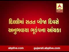 દિલ્હીમાં સતત બીજા દિવસે અનુભવાયા ભૂકંપના આંચકા, જુઓ વીડિયો