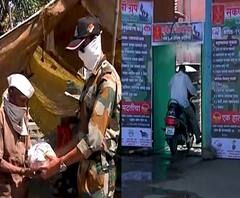 Nashik Army Help | निफाड तालुक्यात जवानांकडून गोरगरिबांना अन्नधान्याची मदत, गावासाठी 50 जवान एकवटले!