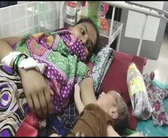 रक्तासाठी एका दिवसाच्या बाळासह आईची सात किमीपर्यंत पायपीट