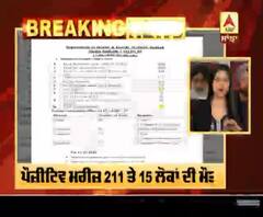 Corona Update :ਪੰਜਾਬ 'ਚ ਕੋਰੋਨਾ ਦੇ 211 ਮਰੀਜ਼, 15 ਮੌਤਾਂ