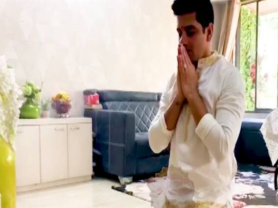 Navratri 2020: Actor Vishal Singh performs 'virtual tilak' on Ashtami 