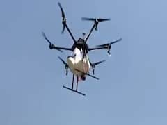 Delhi: Drone being used for sanitization in RK Puram