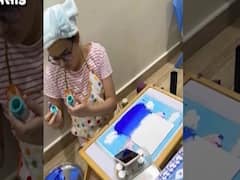 Ruhanika Dhawan makes beautiful paintings on order