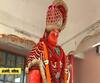  Hanuman Jayanti in Nashik  | भाविकांविनाच हनुमान जयंती साजरी, 3 पुजाऱ्यांच्या उपस्थितीत अंजनेरीमध्ये महापूजा
