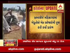 અખાત્રીજે મહિસાગરમાં ખેડૂતોએ ખેત ઓજારોની પૂજા કરી કર્યો પ્રારંભ, જુઓ વીડિયો