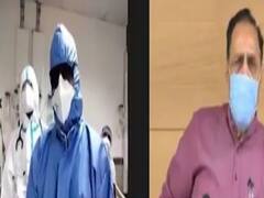 મુખ્યમંત્રી રૂપાણીએ વીડિયો કોન્ફરન્સથી કોરોનાના દર્દીઓ-ડોક્ટર્સ સાથે કરી ખાસ વાત