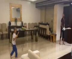 লকডাউনে ছেলের সঙ্গে ক্রিকেট খেলে সময় কাটাচ্ছেন শিখর ধবন