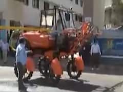 રાજકોટમાં આધુનિક મશીનોની મદદથી કરાયું શહેરને કરાયું સેનેટાઇઝ, જુઓ વીડિયો