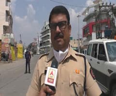 Washim Increasing Temperature | वाशिममध्ये पारा वाढल्याने पोलिसांना पहारा ठेवण्यात अडचणी, कडक ऊन्हातही पोलिसांची गस्त