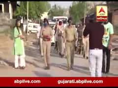 સાબરકાંઠાઃ ઈડરમાં પોલીસ-જવાનોનું કરાયું સ્વાગત, જુઓ વીડિયો