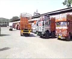 Navi Mumbai APMC Shut | नवी मुंबईतील एपीएमसी मार्केट बंद, अधेरीच्या डी-मार्टबाहेर अर्धा किलोमीटरची रांग