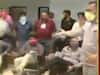 રાજકોટ માર્કેટિંગ યાર્ડની બેઠકમાં સામાજિક અંતરનો અભાવ, જુઓ વીડિયો
