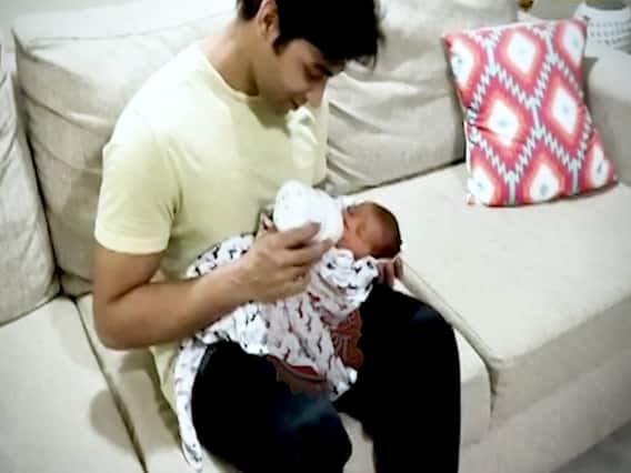 Ruslaan Mumtaz shares video with new born 'Baby Boy' 