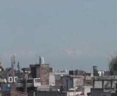 Himalaya Mountain Range | प्रदूषणात घट झाल्याने जालंधरमधून हिमालयाचं दर्शन