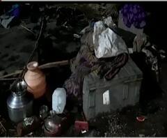 Kolhapur Rain Effect | कोल्हापुरात पावसाने ऊसतोड कामगारांचे हाल, घरी जाऊ देण्याची मागणी 