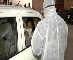 Corona Special Report | कोरोनासाठी 'ड्राईव्ह इन टेस्ट'चा उपक्रम, गाडीत बसूनच स्वॅब टेस्ट 