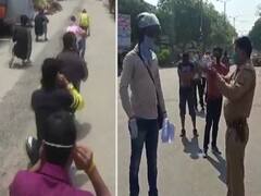 Unique punishments to lockdown violators by police force