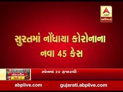 સુરતમાં કોરોનાના નવા 45 કેસ નોંધાયા, કુલ સંક્રમિત લોકોની સંખ્યા 200ને પાર, જુઓ વીડિયો 