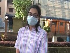 Monami Vishwas, COVID-19 defeater appeals to follow social distancing