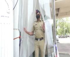Parbhani Lockdown Update | परभणीत पोलिस अधीक्षक कार्यालयात सॅनिटायझेशन कक्षाची निर्मिती