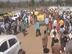 ગાંધીનગરઃ આલમપુર APMCમાં ઉમટી ભીડ, સોશિયલ ડિસ્ટન્સનો થયો ભંગ, જુ વીડિયો