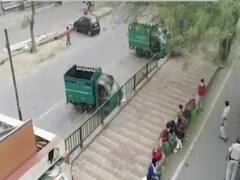 Delhi Police uses drone to monitor the situation amid lockdown