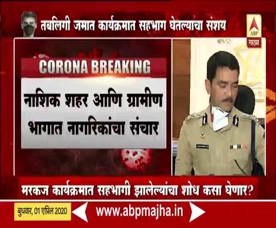 Coronavirus | दिल्लीच्या तबलीगी जमात कार्यक्रातून 21 जण ताब्यात; विश्वास नांगरे पाटलांची पत्रकार परिषद