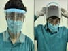 Delhi youngster makes face shields out of vegetable waste