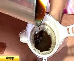 Special Report | गोमुत्रापासून सॅनिटायझरची निर्मिती, कोल्हापूरच्या तरुणाची अनोखी शक्कल