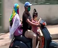 Kolhapur | दुचाकीवरून डबल सिट प्रवासाला परवानगी नसूनही कोल्हापूरकरांचा सर्रास प्रवास | कोल्हापूर