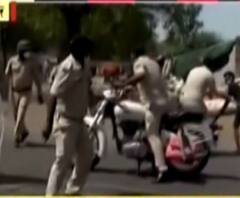 ভাঙল ধৈর্যের বাঁধ, বাড়ি ফিরতে পরিযায়ী শ্রমিকদের বিক্ষোভ, দৌঁড় করিয়ে মারল পুলিশ 