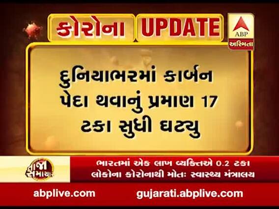 લોકડાઉનના કારણે પ્રદૂષણમાં ઘટાડો, દુનિયાભરમાં કાર્બન પેદા થવાનું પ્રમાણ 17 ટકા સુધી ઘટ્યુ