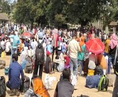 Lockdown 4.0 | पालघरमध्ये सलग दुसऱ्यादिवशी परप्रांतीय मजुरांची गर्दी