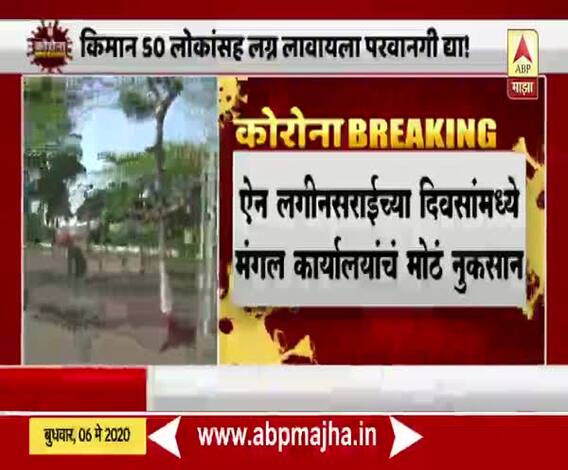 Lockdown 3 | किमान 50 लोकांसह लग्न लावायला परवानगी द्या; मंगल कार्यालय असोसिएशनची मागणी