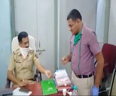 Police Health Checkup | अहमदनगरच्या कोपरगावात सर्व पोलीस कर्मचाऱ्यांची आरोग्य चाचणी, जिल्हाधिकाऱ्यांच्या आदेशान्वे आरोग्य विभागाचा उपक्रम
