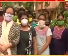 উমপুন বিপর্যয়ের পর এখনও এলাকা বিদ্যুৎহীন, বিক্ষোভ নেতাজিনগরে