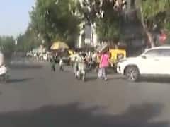 અમદાવાદના જજીસ બંગલો વિસ્તારમાં જોવા મળી સતર્કતા,જુઓ વીડિયો