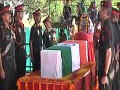 Jaipur: शहीद कर्नल आशुतोष शर्मा को दी गई अंतिम विदाई