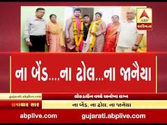 લોકડાઉનમાં અનોખા લગ્ન, નીતિ નિયમો સાથે લીધા સપ્તપદીના સાત ફેરા, જુઓ વીડિયો