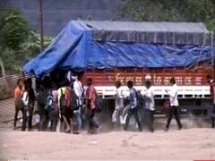 प्रवासी मजदूरों की बेबसी दिखाती रिपोर्ट देखिए