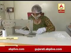 કોરોના વોરિયર છે અમદાવાદની આ મહિલા, મહામારીમાં ઝડપ્યું માસ્ક બનાવવાનું અભિયાન, જુઓ વીડિયો