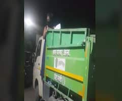 लातूर जिल्ह्यात आरोग्य तपासणीनंतर महिलेला कचऱ्याच्या घंटा गाडीतून घरी सोडलं; व्हिडीओ व्हायरल